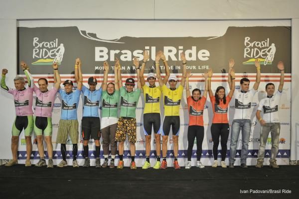 Brasil Ride race leaders after stage 1
