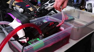 Immersion cooling a 1080 Ti using ATF 