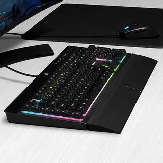 The Corsair K55 Pro XT gaming keyboard has matched its lowest