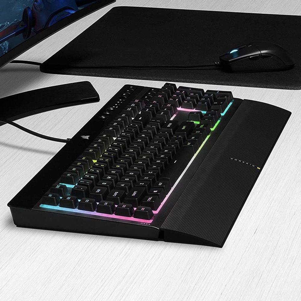 The Corsair K55 Pro XT gaming keyboard has matched its lowest price at $50  Windows Central