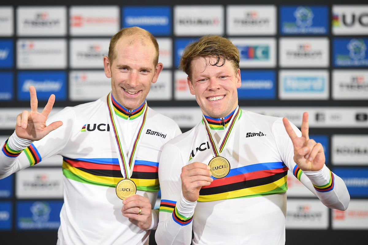 Men's Madison at the UCI Track World Championhips
