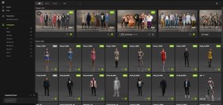 3d characters inside ActorCore catalogue