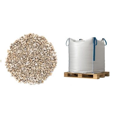 bulk bag of Cotswolds stone chippings