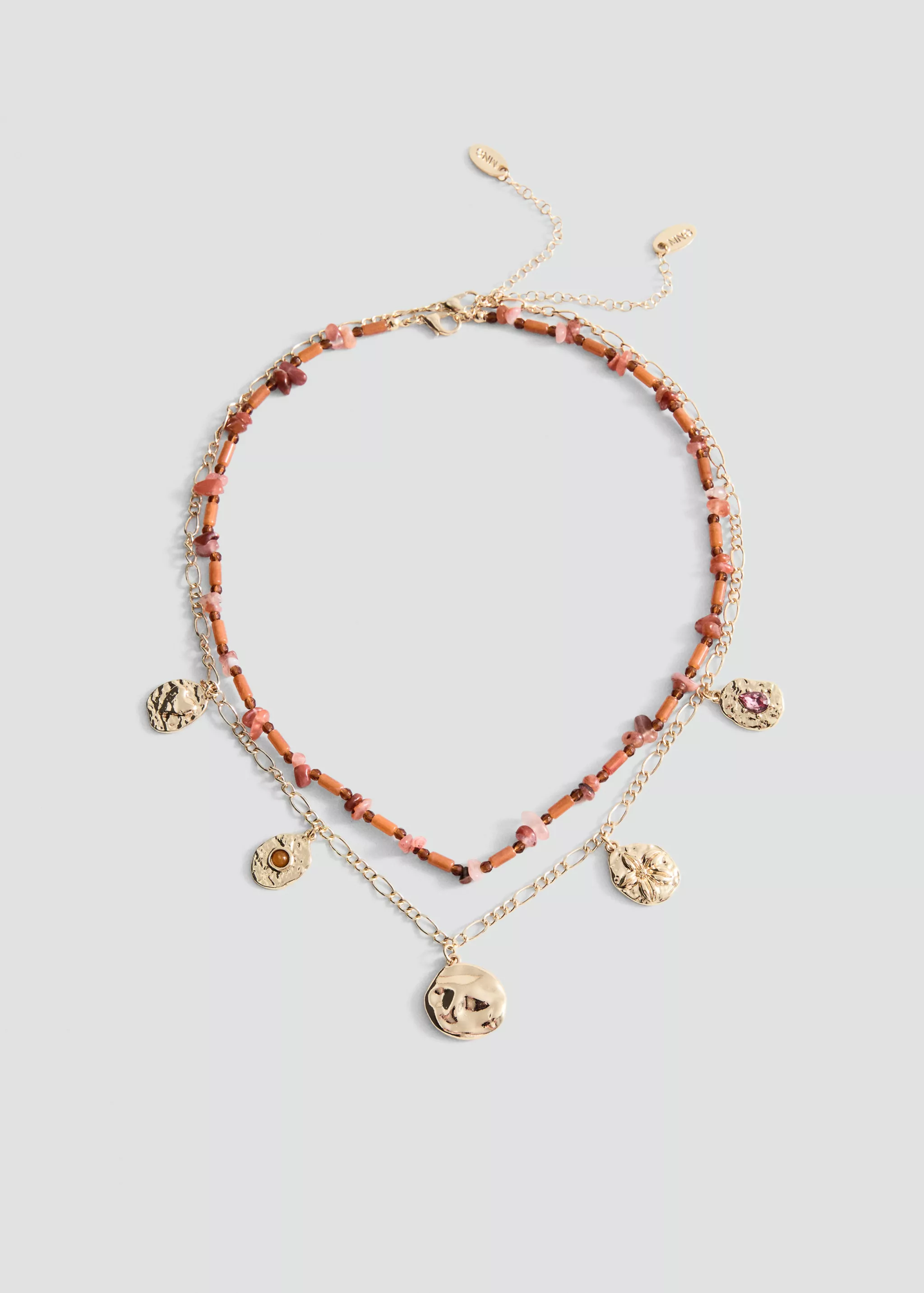 Set 2 Combined Necklaces - Women | Mango United Kingdom