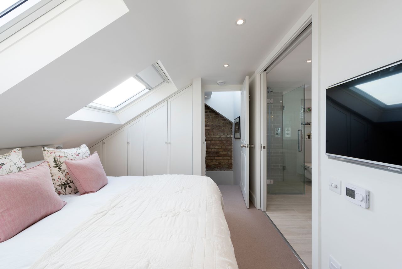 Interior of dormer loft conversion