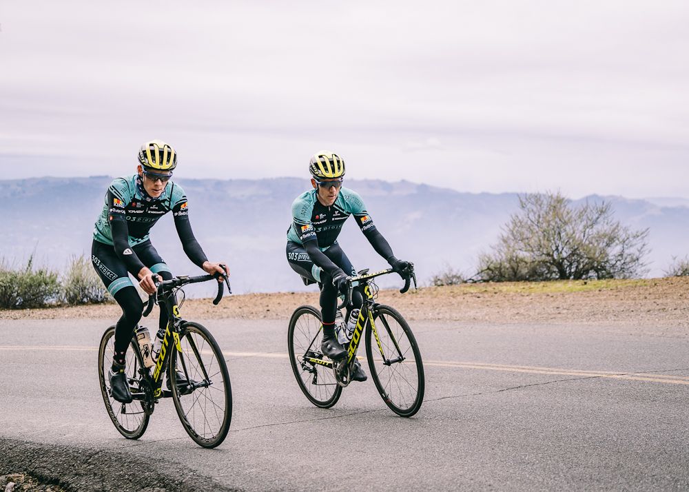 Grant Ellwood and Rolando Gonzalez at the 303 Project training camp