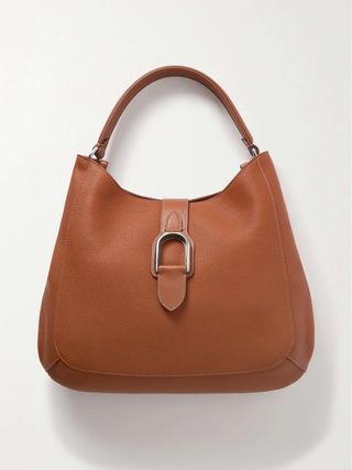 Welington Medium Textured-Leather Shoulder Bag