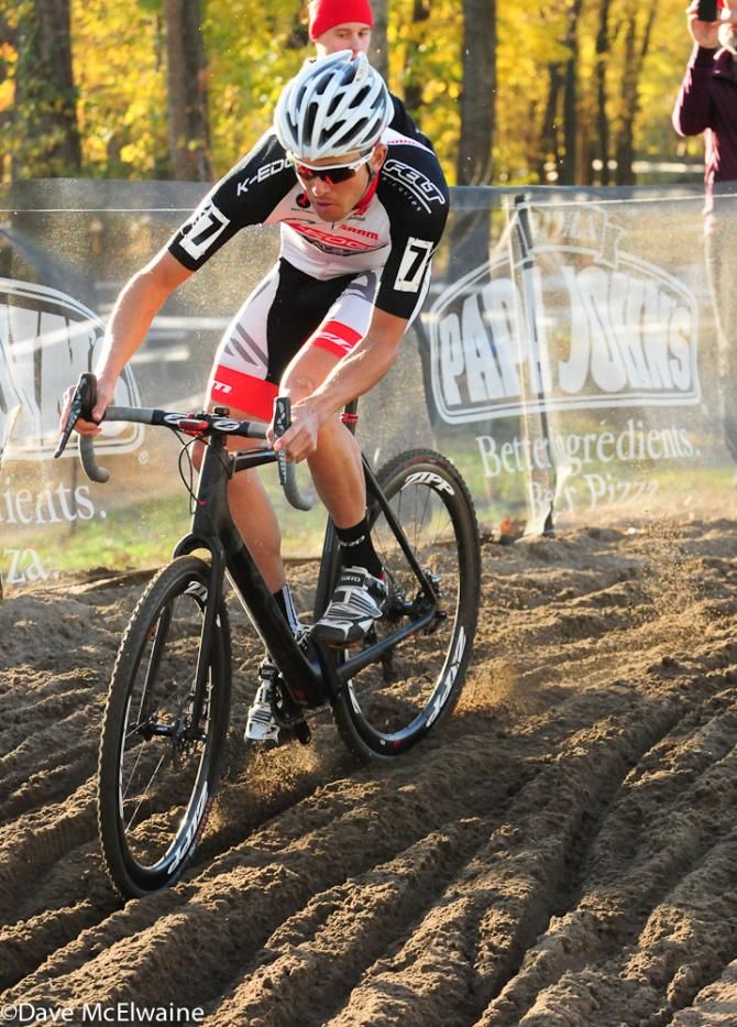 Danny Summerhill (K-Edge Felt) leading the race late in lap one