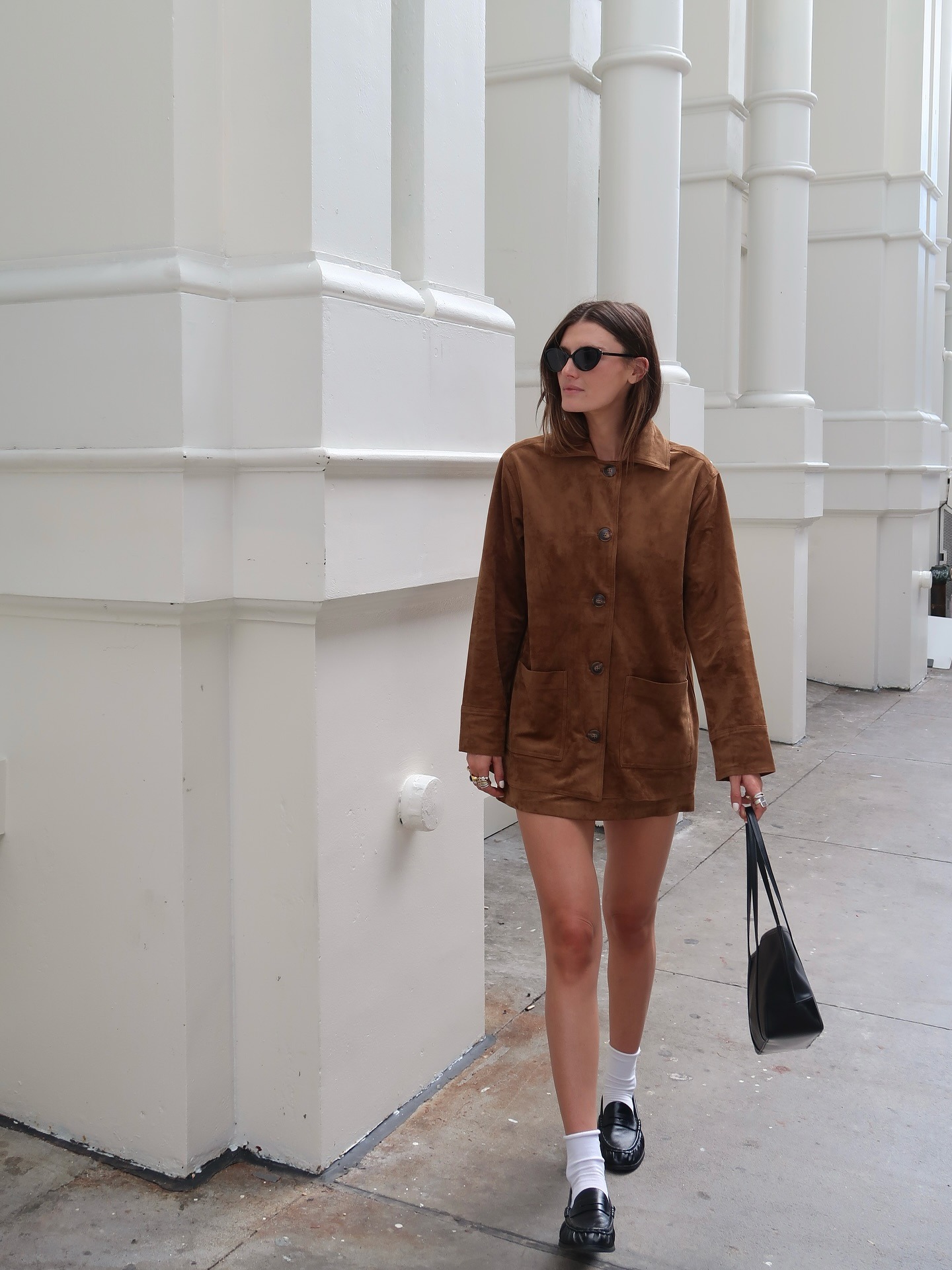 @cocoschiffer wearing pieces for a capsule wardrobe 2026.