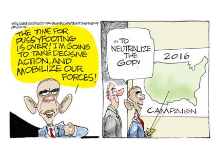 Obama cartoon U.S. politics GOP 2016