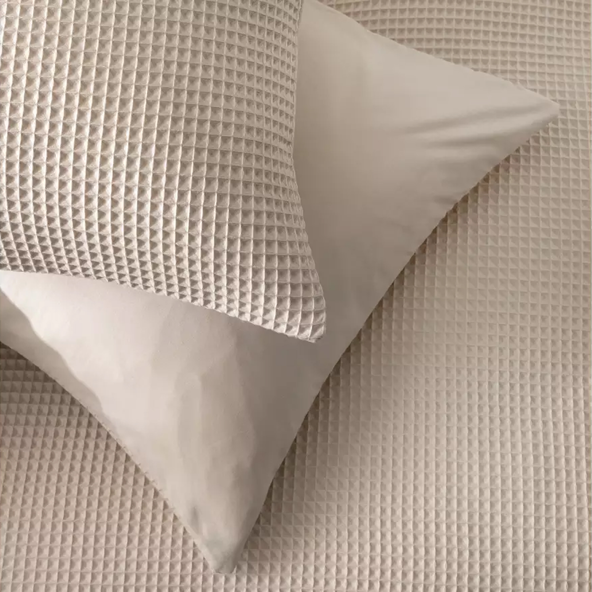DUSK, Portofino 200 Thread Count Waffle Duvet Cover