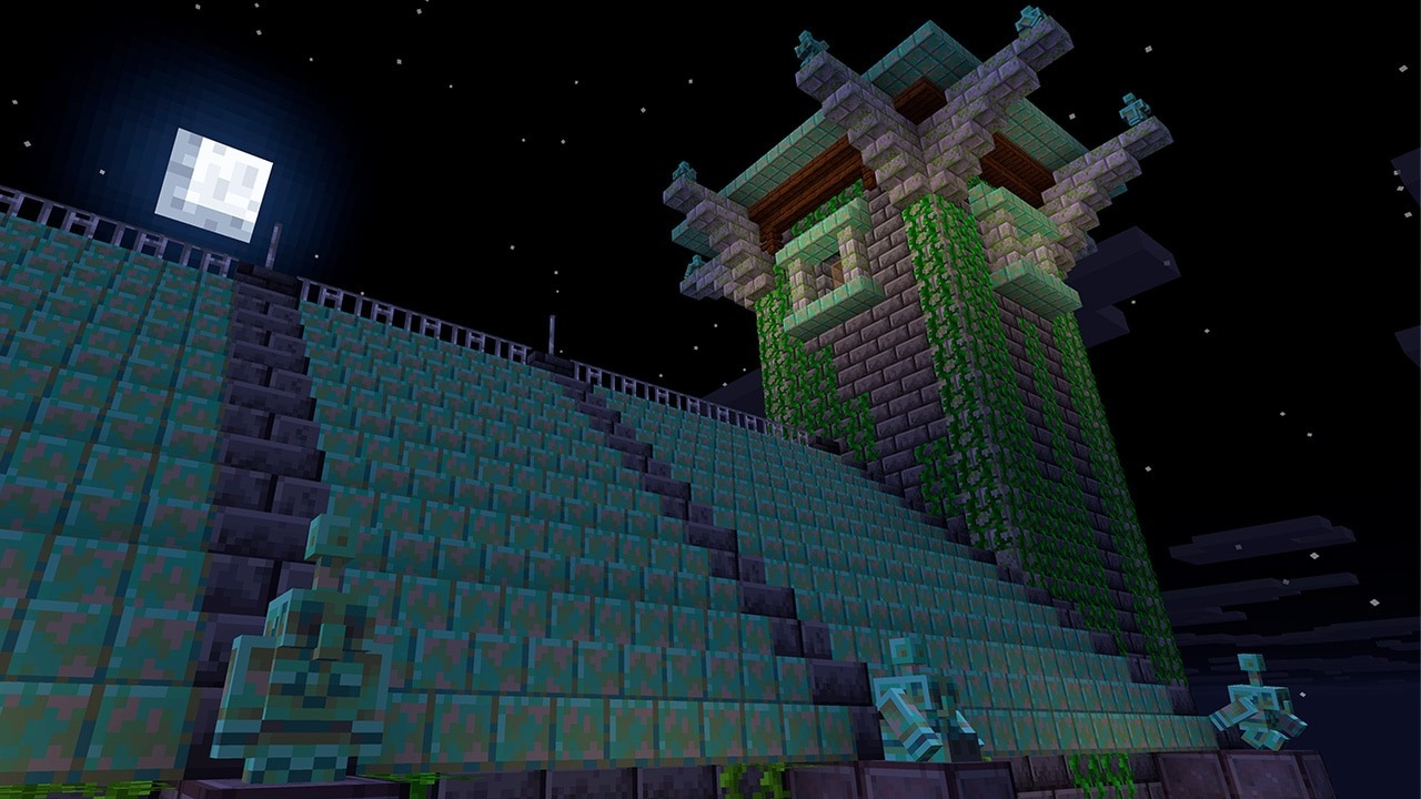 Screenshot of Minecraft: The Copper Age.