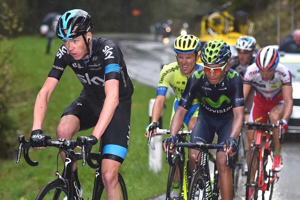 Chris Froome (Team Sky) finds his form in Romandie