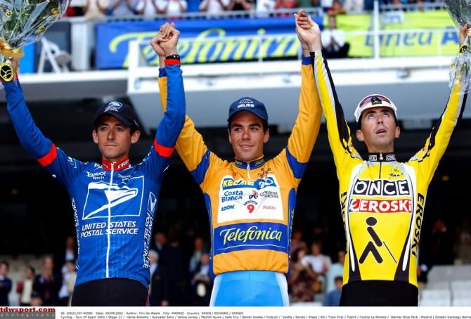 Aitor Gonz&aacute;lez won the 2002 edition of the Vuelta