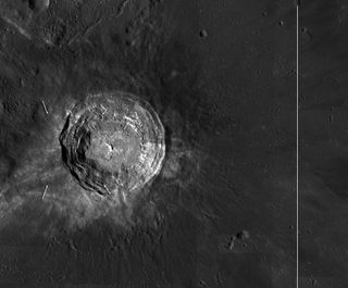 Giant Moon Crater