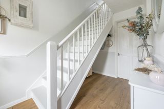 painted staircase design