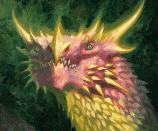 How to draw a dragon: Pink and yellow dragon