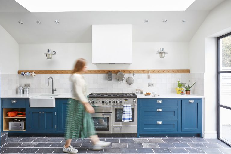 Real Home Tour This Vintage Lover S Home Is A Study In Using Blue Real Homes