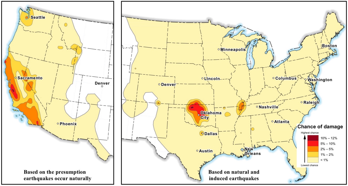 Man Made Earthquake Hotspot Revealed Oklahoma Live Science