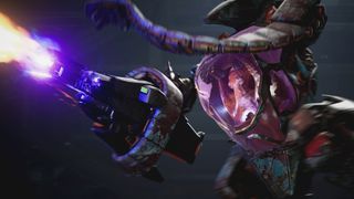 A mech suit being piloted by an intelligent octopus in Exodus.