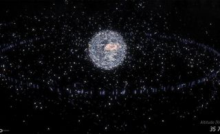 Space Debris – A Journey to Earth digital animation
