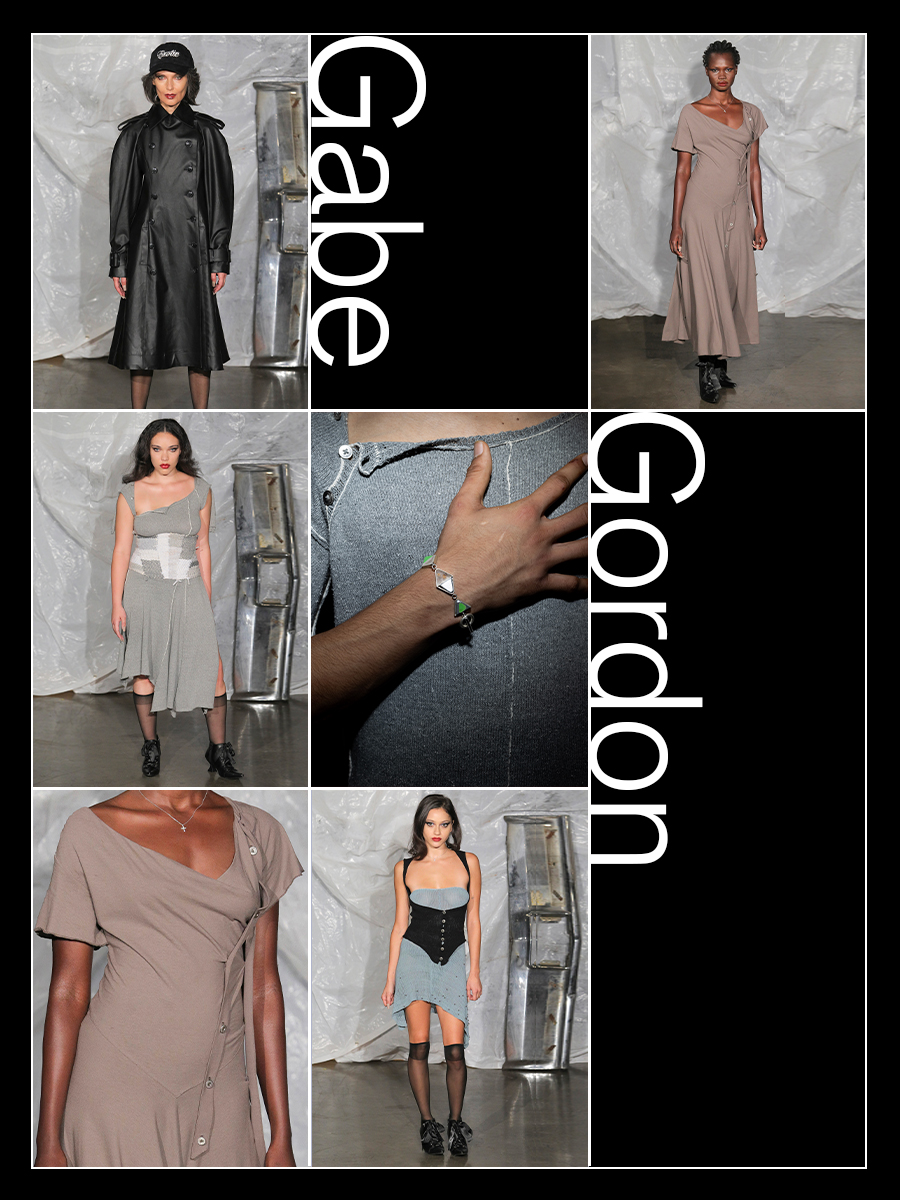 Looks from the Gabe Gordon spring/summer 2026 collection.