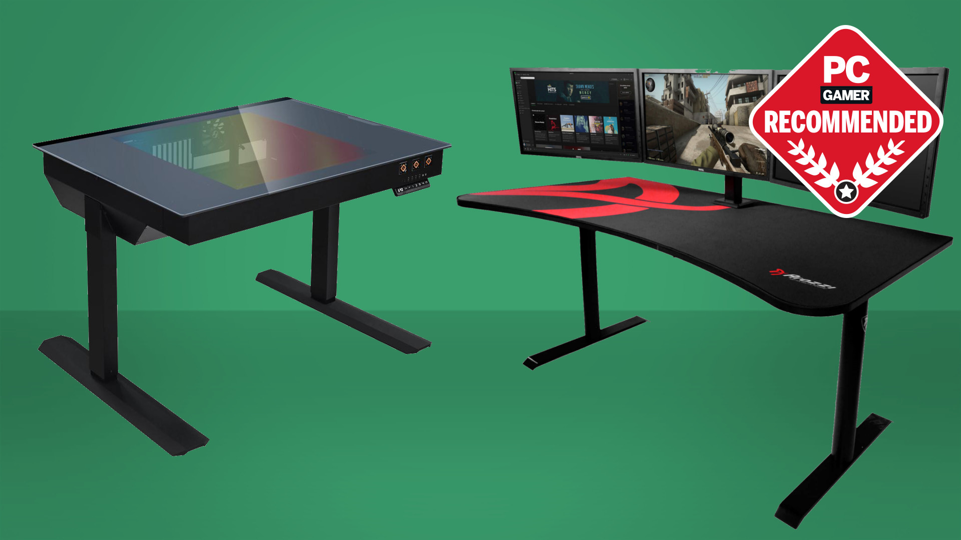 Best Gaming Desk In 2021 Pc Gamer, What Is A Good Desk Size