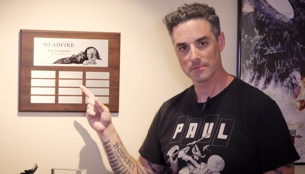 Josh Sawyer has to sing 'I Will Always Love You' to a Pillars of