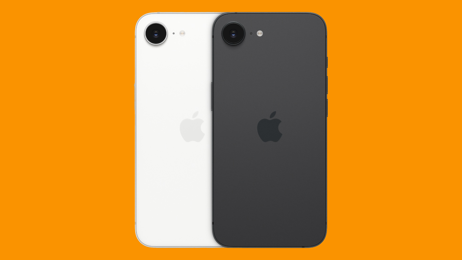 iPhone16e white and black models