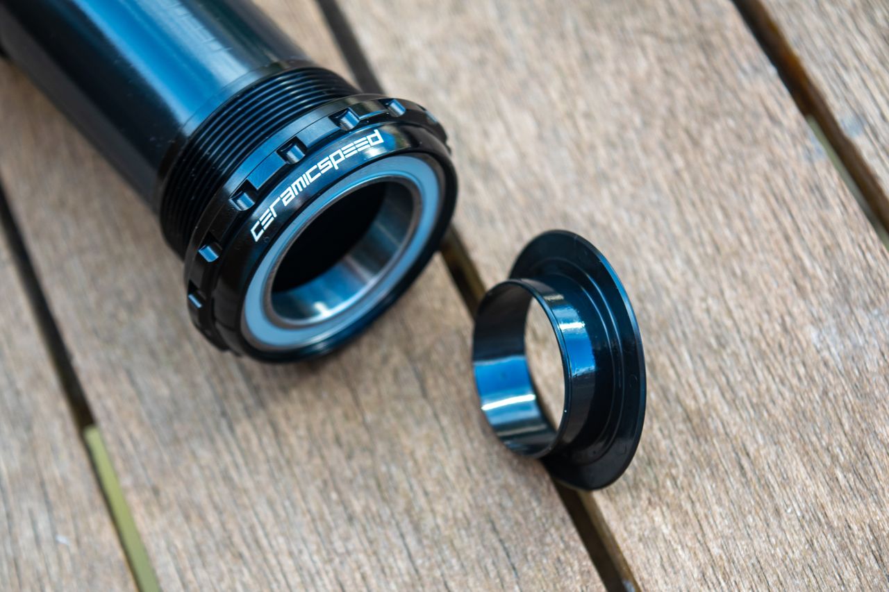 A CeramicSpeed BB Alpha bottom bracket