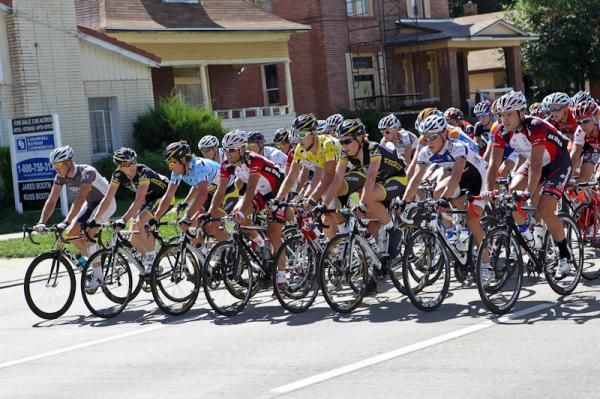 Taking it easy during the neutral start.