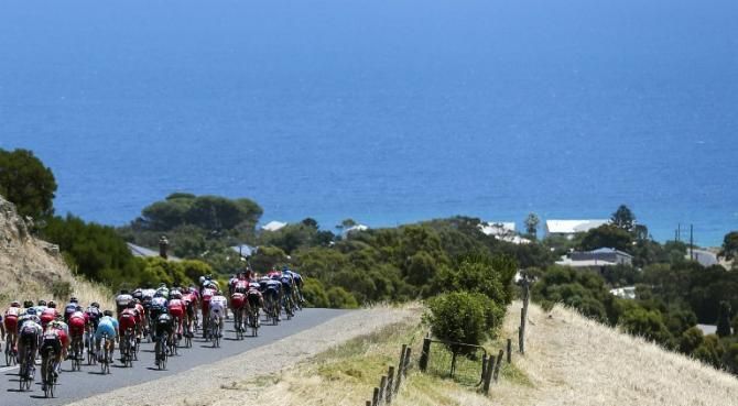 The vista from the day's foray to Victor Harbour