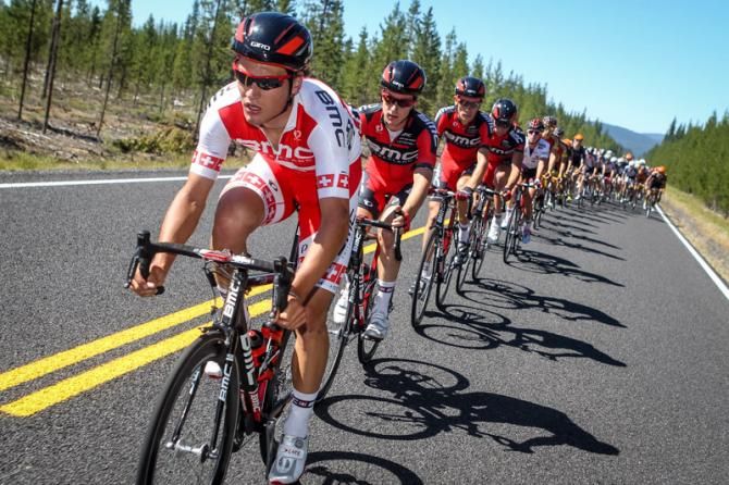 BMC sets tempo on the front.
