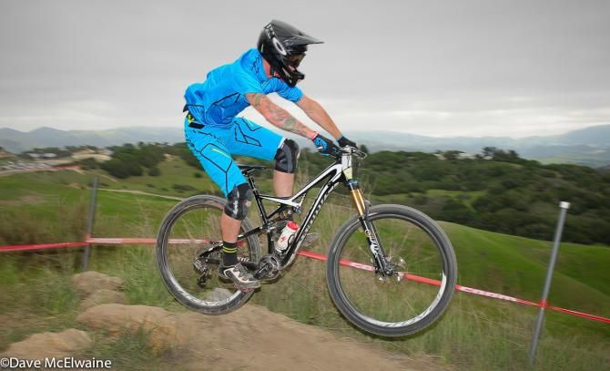 Conditions were perfect at the top of the course