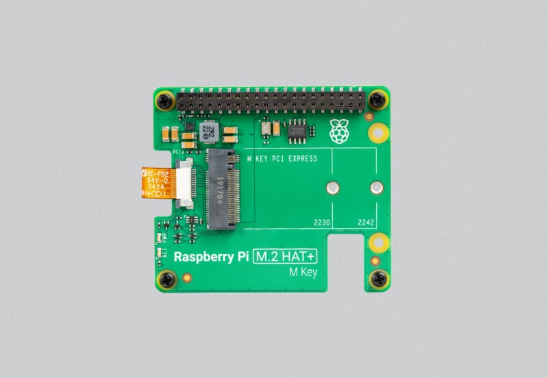 Raspberry Pi M.2 HAT+ for the Raspberry Pi 5