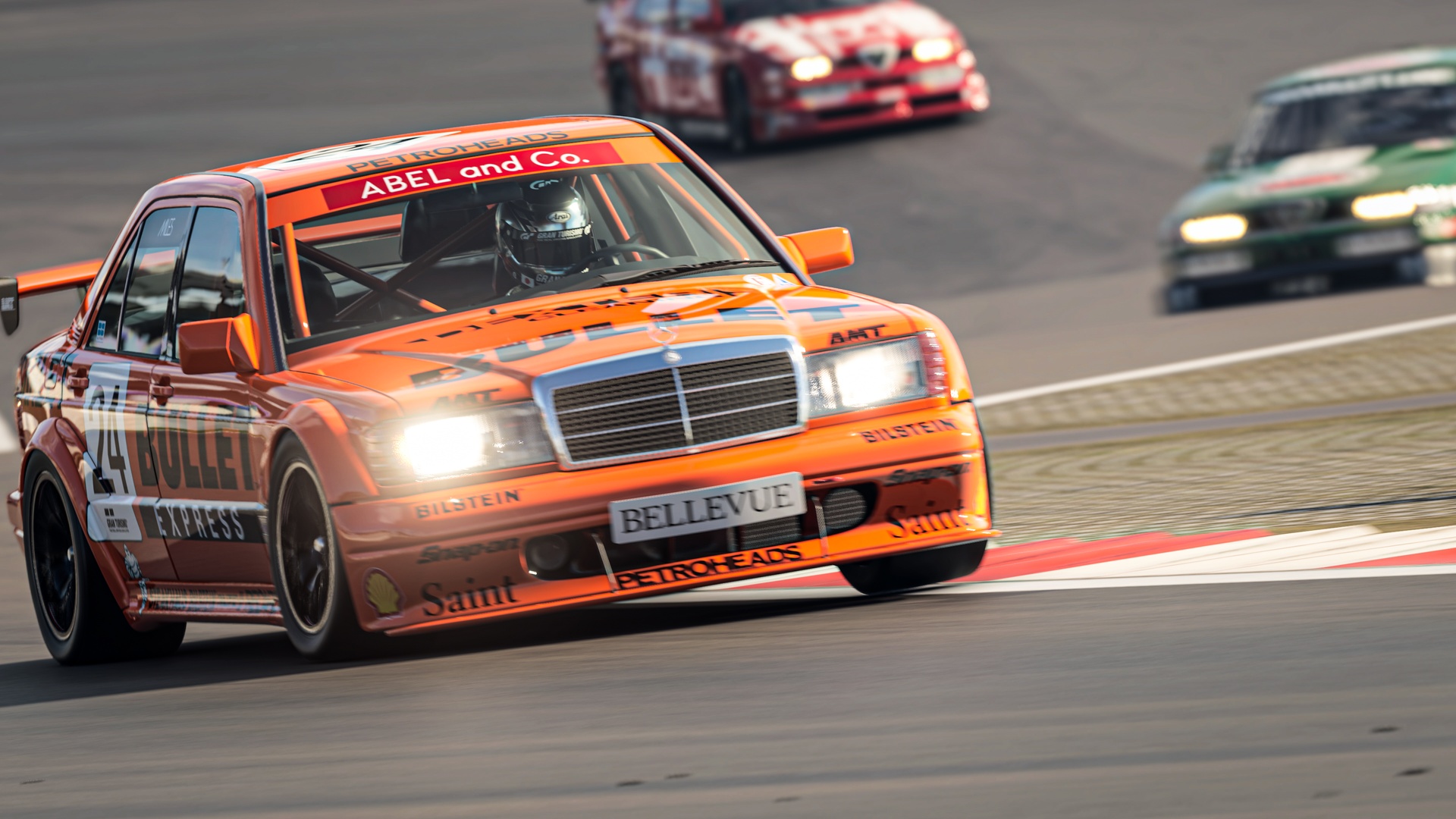 An orange sports car in a screenshot from the Spec III update of Gran Turismo 7