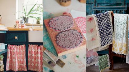 How to Make Stunning Block Printed Fabric at Home: DIY Tutorial