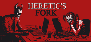 deckbuilding tower defense bullet heaven strategy game Heretic's Fork