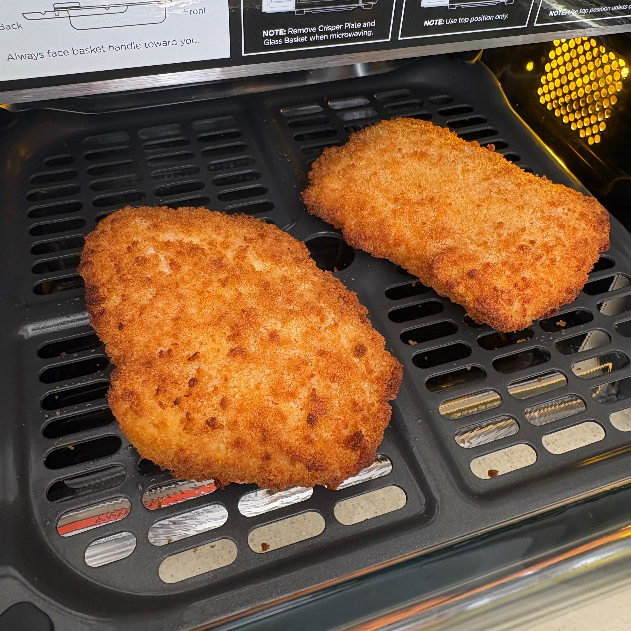 Testing the Ninja Crispi microwave air fryer combo