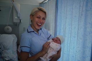 Emma Willis Delivering Babies.