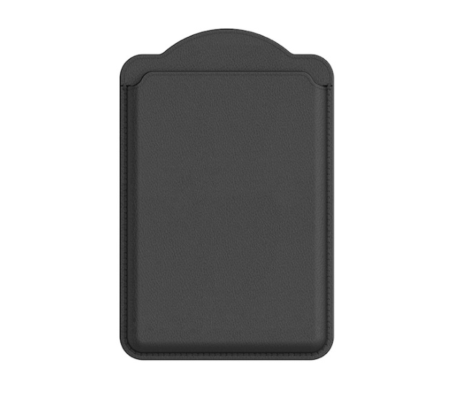 The front of Samsung's new Magnetic Case in black for its Qi2 cases for the Galaxy S25 series.