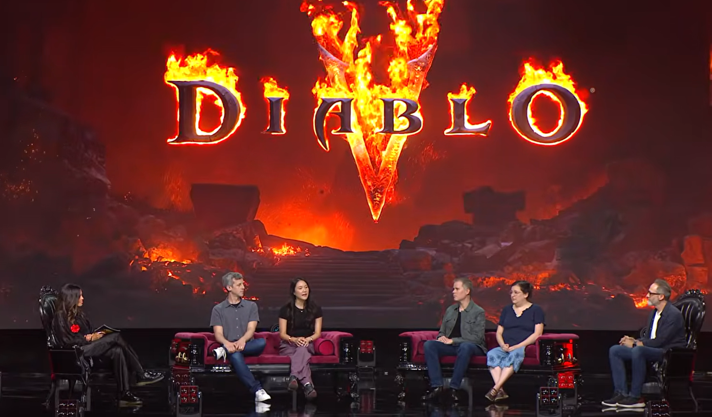 The Diablo 5 panel at BlizzCon 2026.
