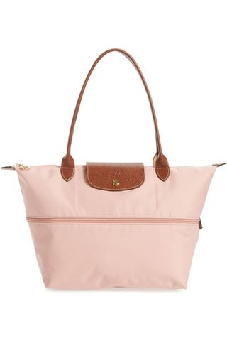 big pink tote bag
