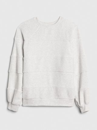 Gap Textured Stripe Raglan Sweater