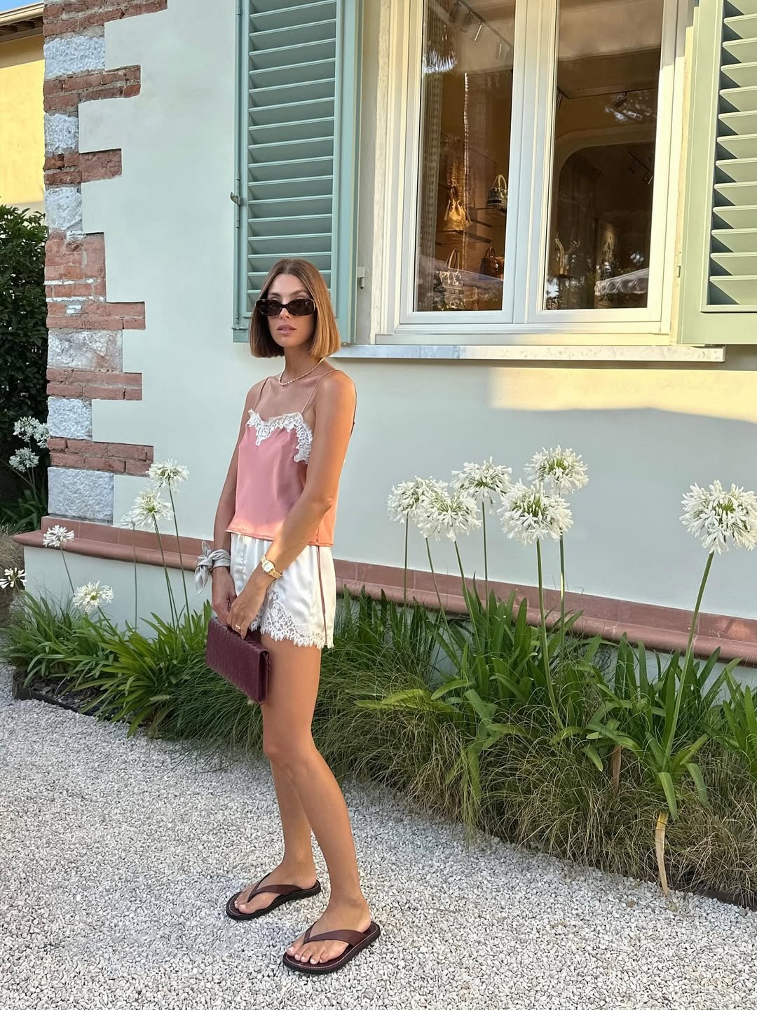 Dôen lace shorts outfits