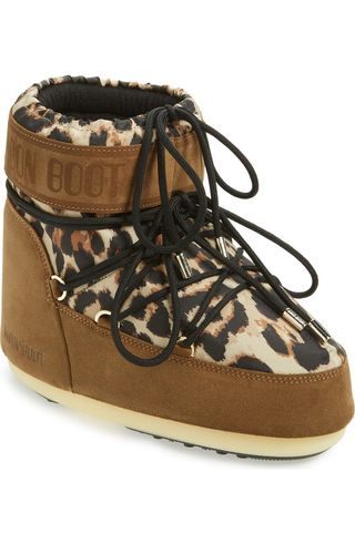 Icon Low Leopard Print Boot