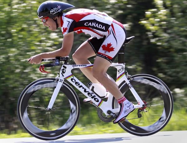Equipe Canadienne's Michael Joannisse.