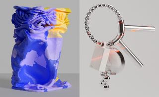 CG images of conceptural charm bracelets