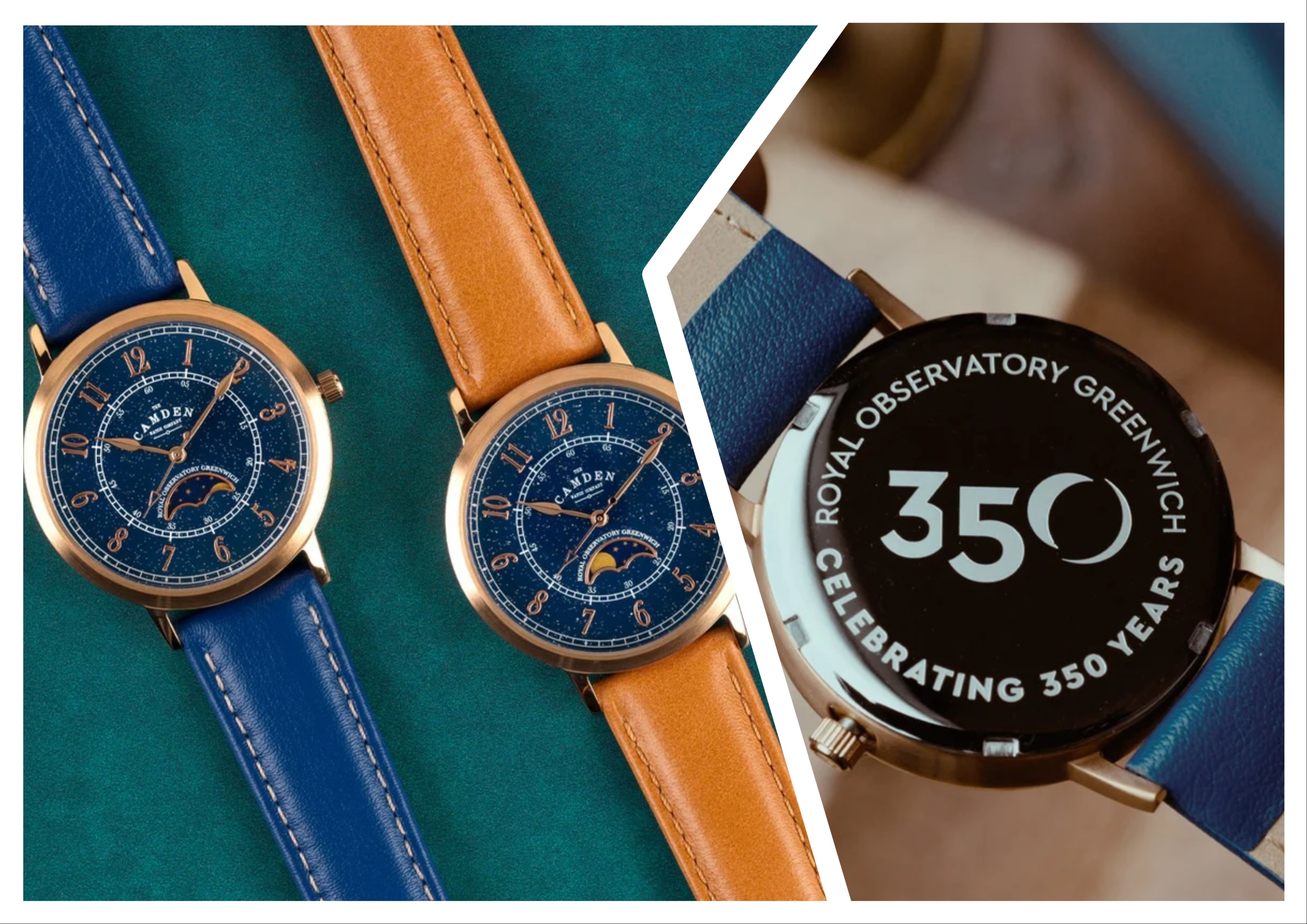 The Camden Watch Company partners with Royal Museums Greenwich to celebrate the cosmos and 350 years of stargazing