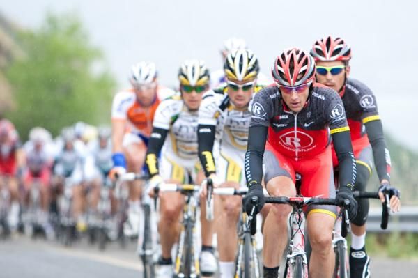 Radioshack and HTC-Columbia did much of the day's work in narrowing down the selection over the climbs.